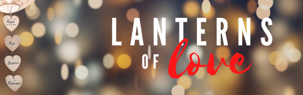 Blurry background with the text 'PLANTER OF love' in bold, white and red fonts.